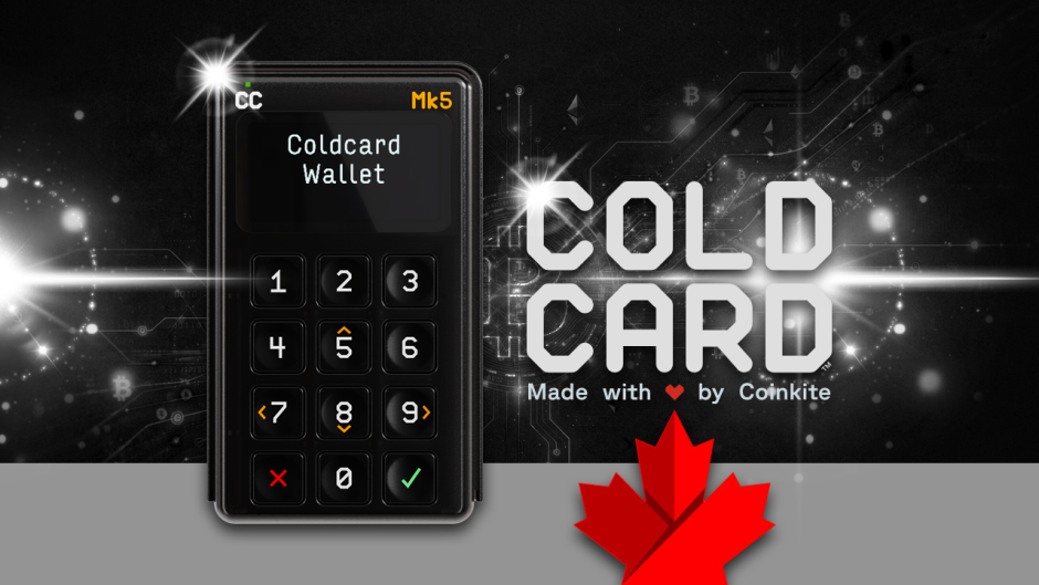 Фортеця для ваших біткойнів: Огляд апаратного гаманця Coldcard Mk5