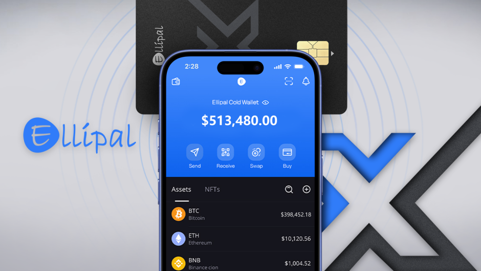 ELLIPAL X Card Cold Wallet – сучасний апаратний криптогаманець у форматі банківської картки