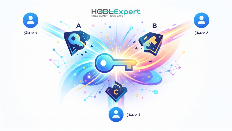 Shamir Secret Sharing — розподілений захист Seed-фрази