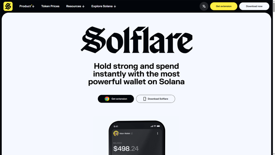 Solflare — огляд програмного гаманця